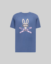 MENS BIG AND TALL INDIGO BUNNY GRAPHIC TEE - BT0200028