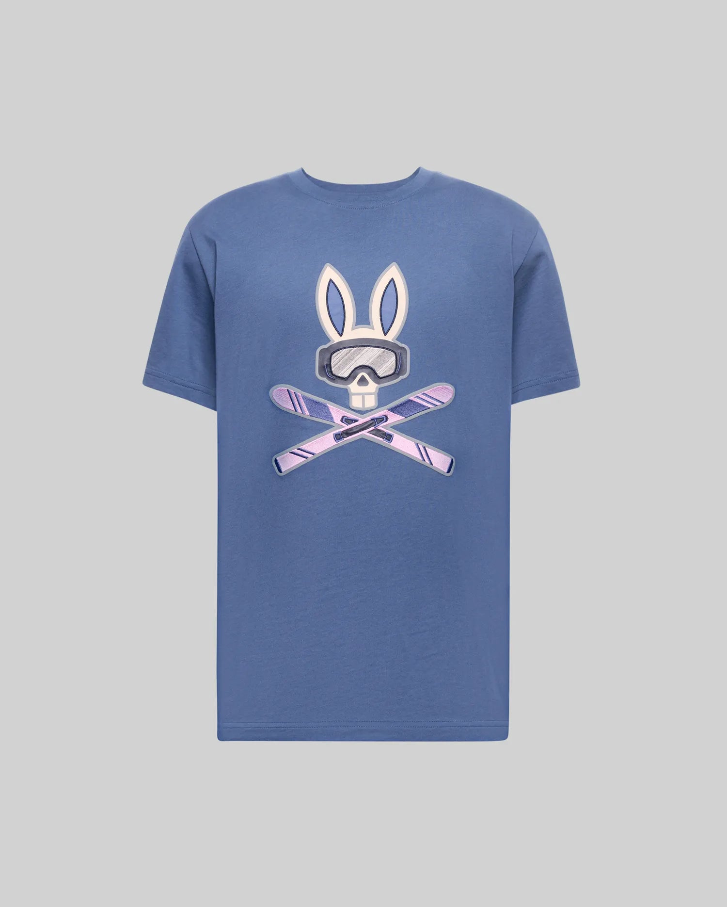 MENS BIG AND TALL INDIGO BUNNY GRAPHIC TEE - BT0200028