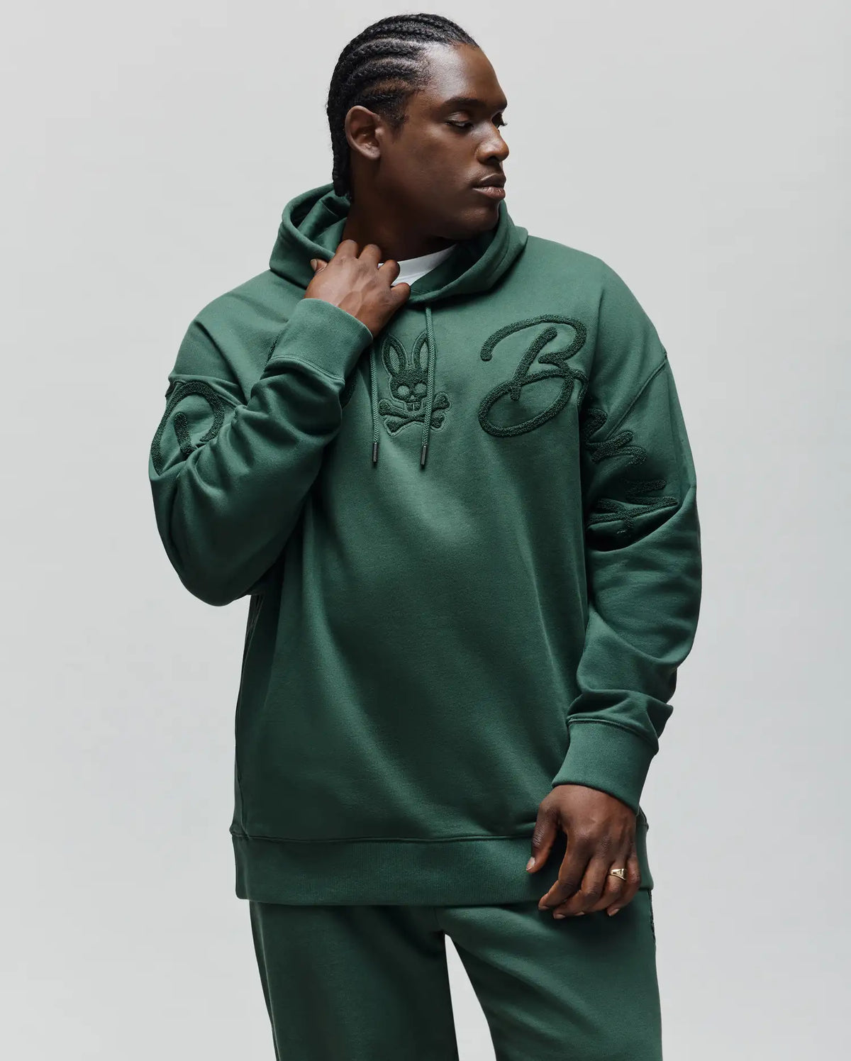 BIG AND TALL TATE CHENILLE HOODIE - BT0500008