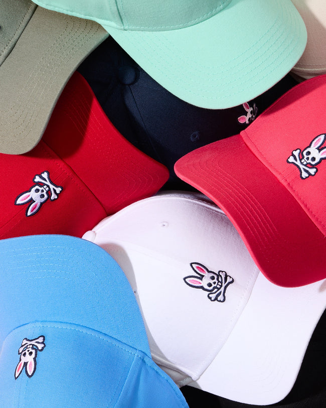 Shop Psycho Bunny Classic Baseball Cap White Psycho Bunny