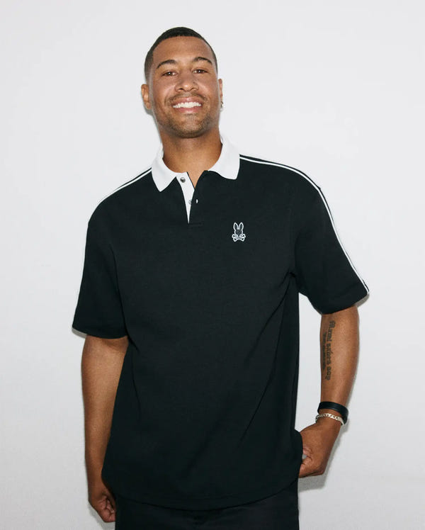 MEN'S CEANO OVERSIZED PIQUE POLO view 1