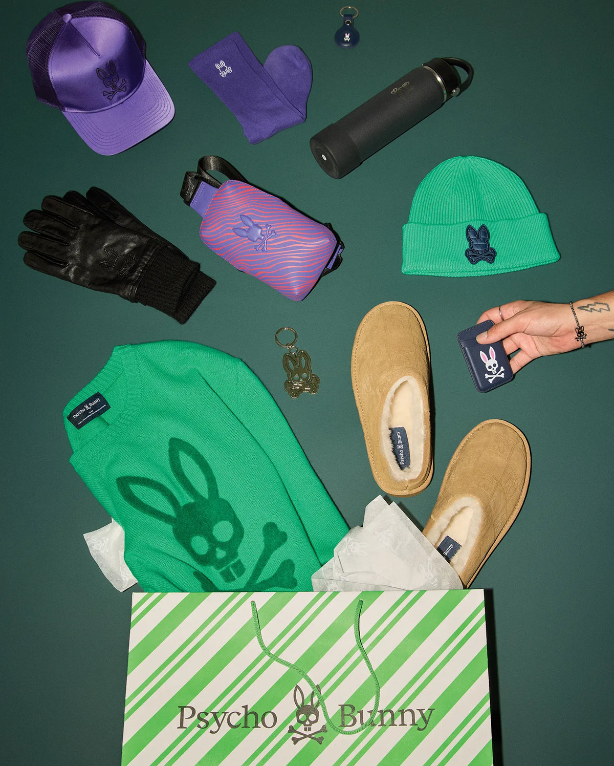 MENS GIO SUEDE SHEARLING SLIPPERS - MO1600001