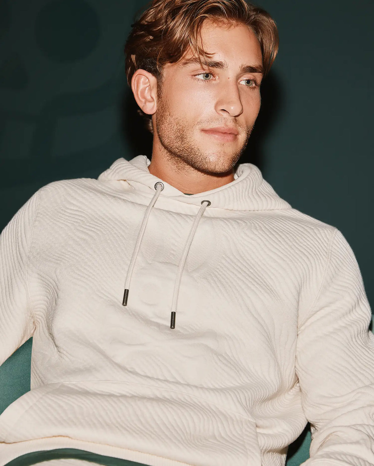 MENS KENDRICK TEXTURED HOODIE - MT0500097