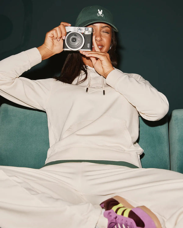 WOMENS ROUX SEQUIN FRENCH TERRY HOODIE - WT0500005