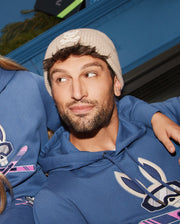 MENS INDIGO SKI BUNNY HOODIE - MT0500150