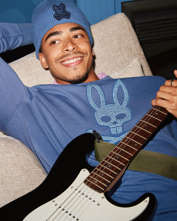 MENS GABIN TEXTURED CREW - MT0500088