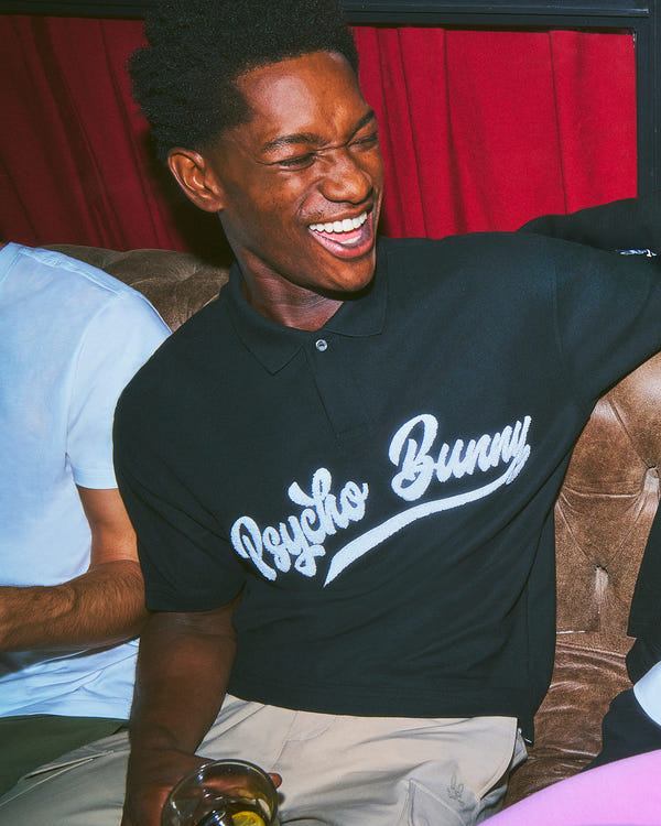 MENS TATE WORDMARK PIQUE POLO - MT0100152