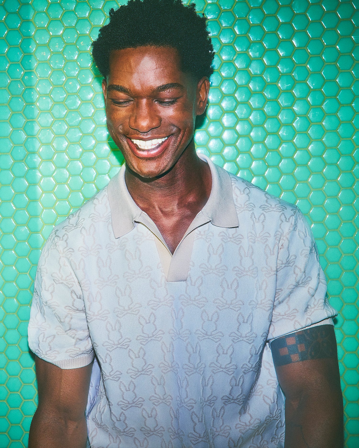 MENS ELDEN JOHNNY COLLAR POLO - MT0100157