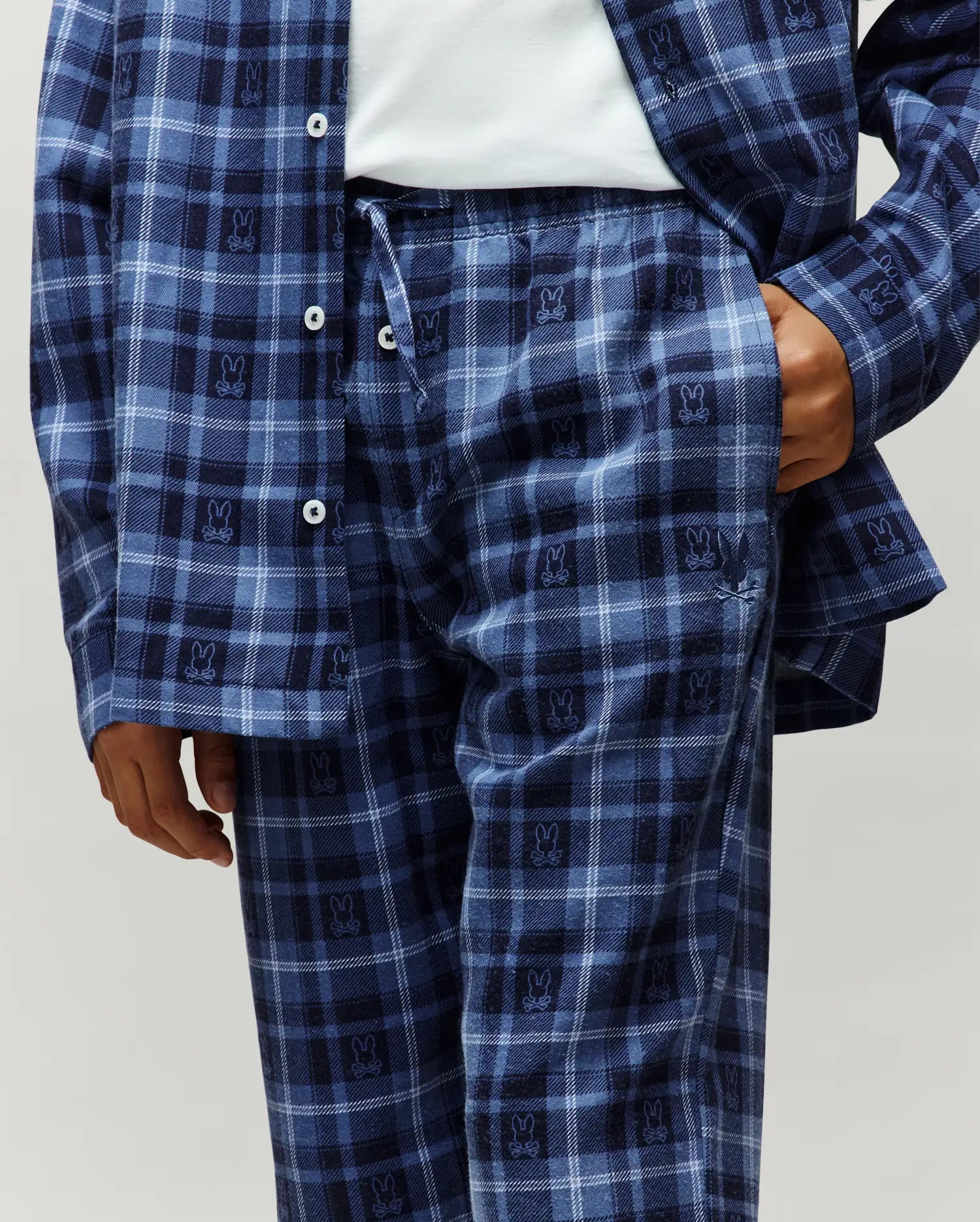 KIDS IVO FLANNEL PAJAMA SET - KO1400003