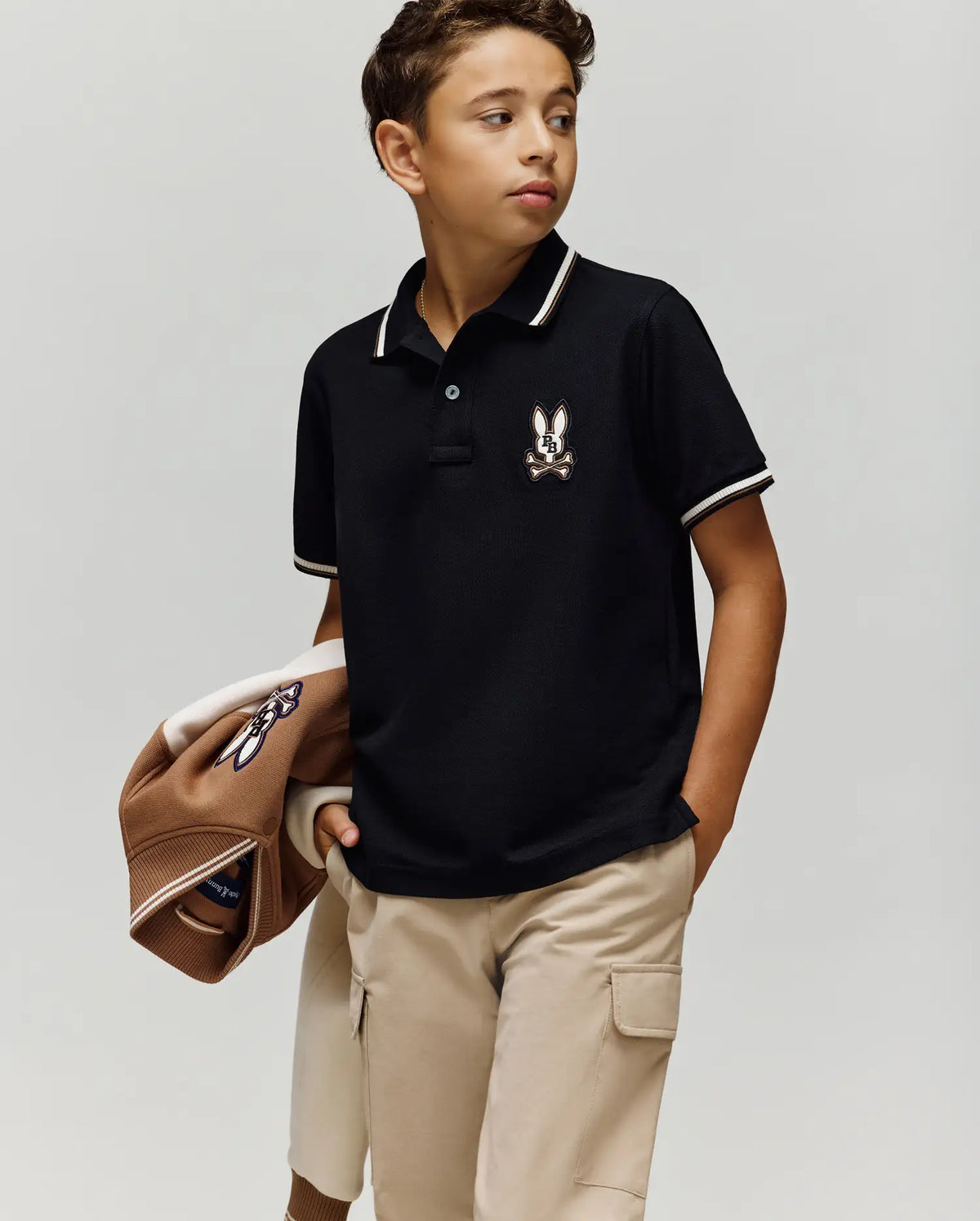 KIDS WADE PIQUE POLO SHIRT - KT0100032