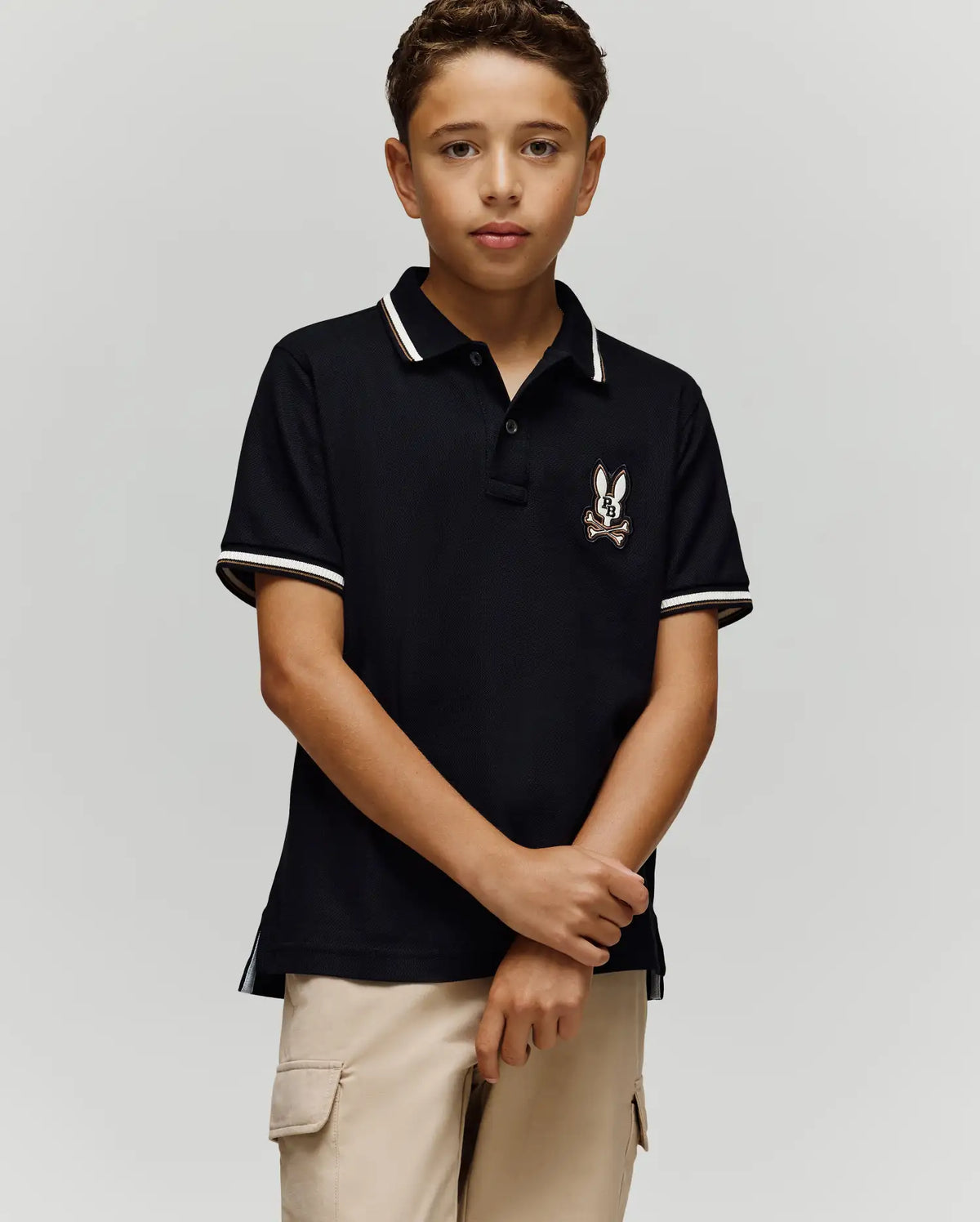 KIDS WADE PIQUE POLO SHIRT - KT0100032