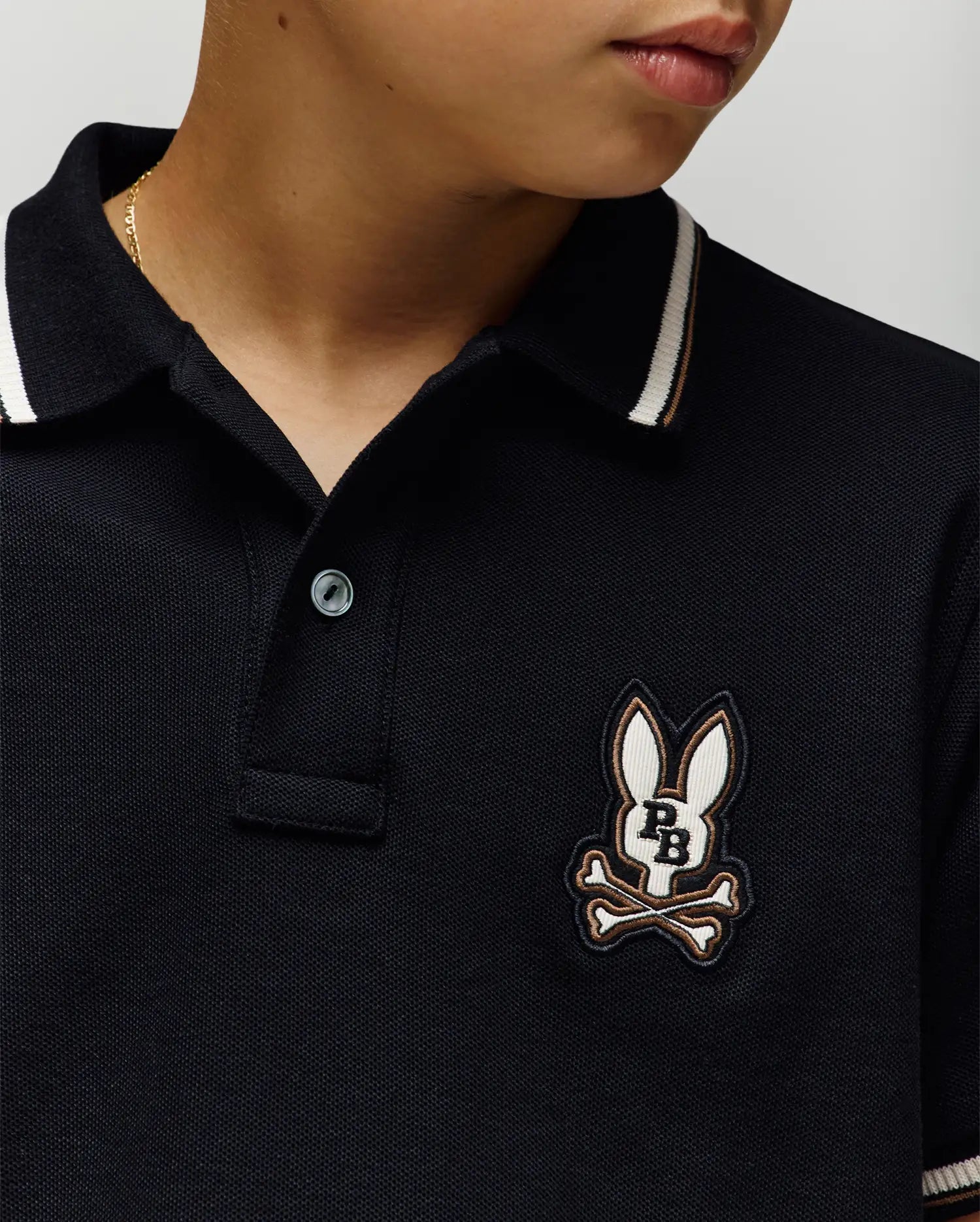 KIDS WADE PIQUE POLO SHIRT - KT0100032