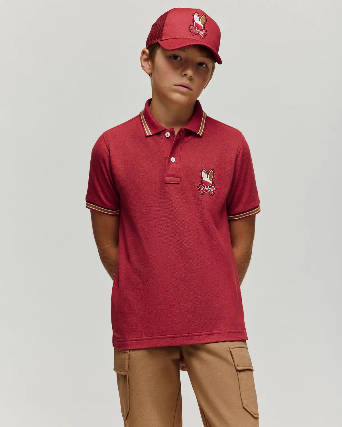 KIDS DANTE PIQUE POLO SHIRT - KT0100042