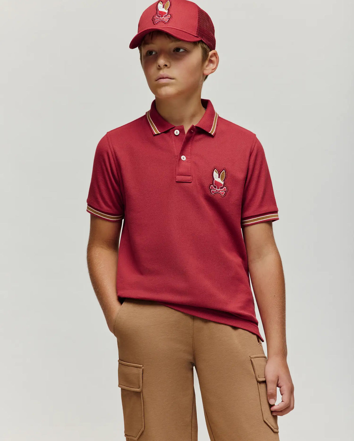 KIDS DANTE PIQUE POLO SHIRT - KT0100042