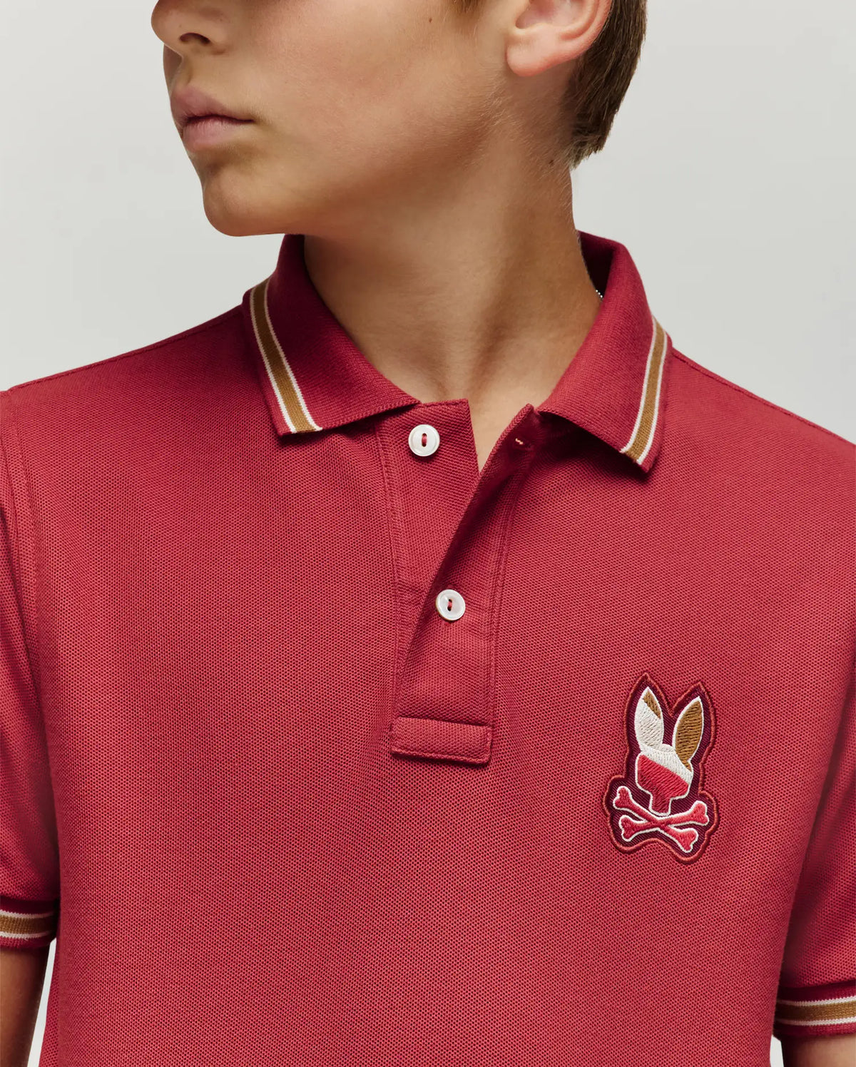 KIDS DANTE PIQUE POLO SHIRT - KT0100042