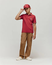 KIDS DANTE PIQUE POLO SHIRT - KT0100042