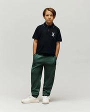 KIDS TATE BUNNY PIQUE POLO - KT0100063