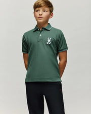 KIDS TATE BUNNY PIQUE POLO - KT0100063