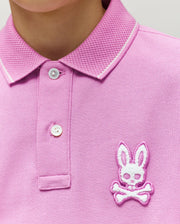 KIDS TATE BUNNY PIQUE POLO - KT0100063