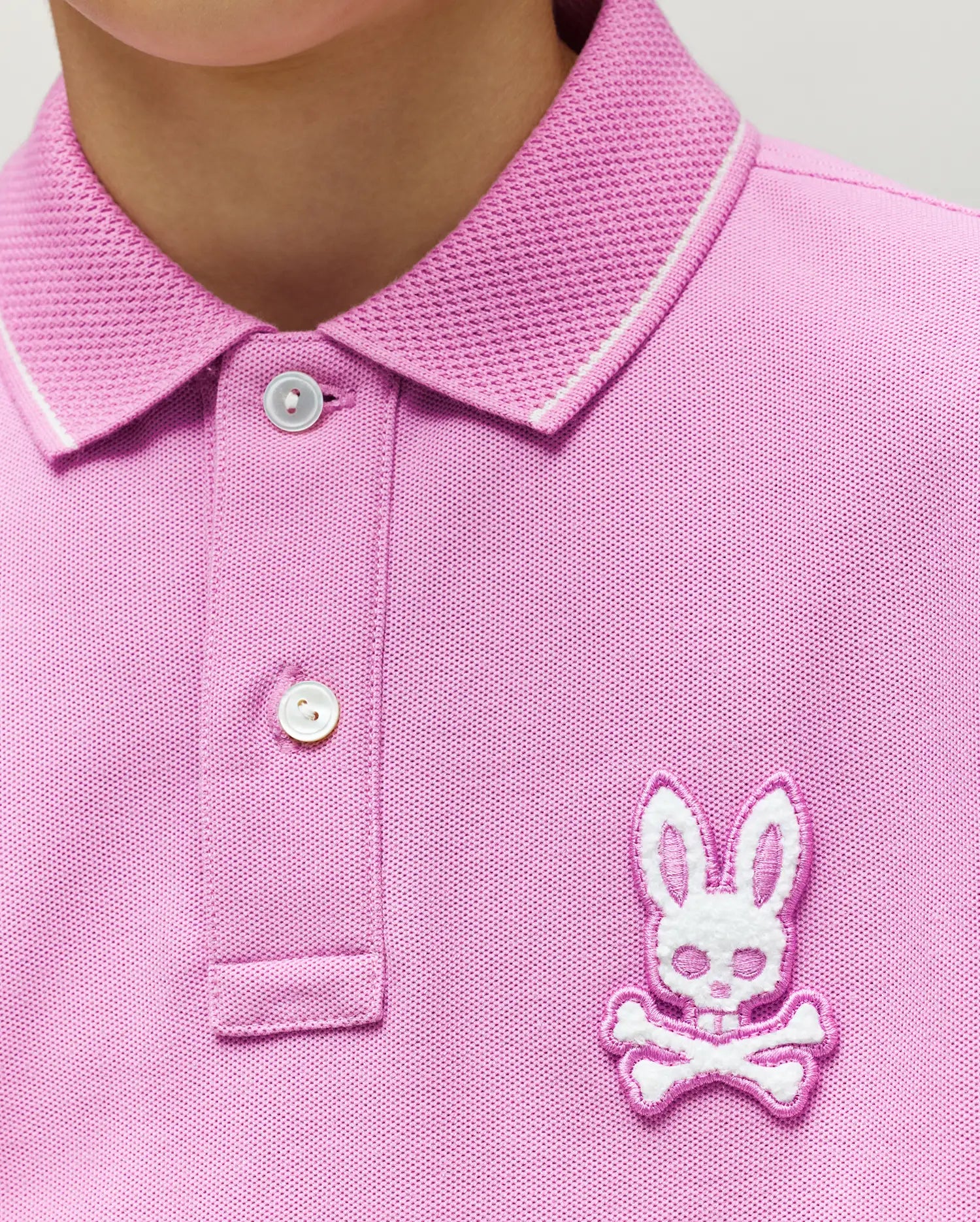 KIDS TATE BUNNY PIQUE POLO - KT0100063