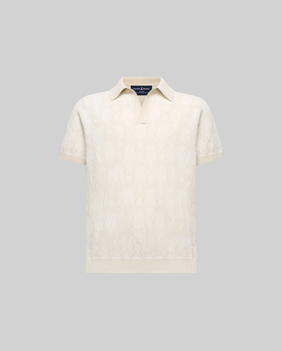 KIDS ELDEN KNIT JOHNNY COLLAR POLO - KT0100073