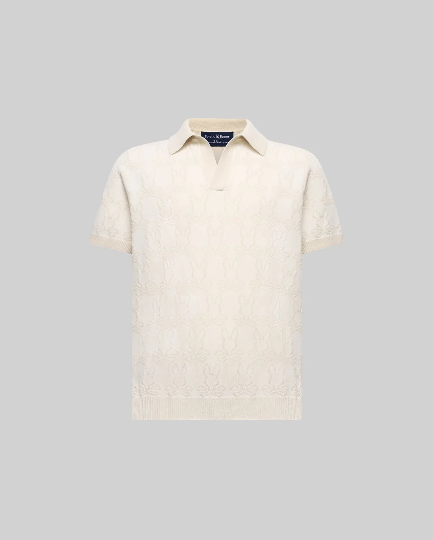 KIDS ELDEN KNIT JOHNNY COLLAR POLO - KT0100073