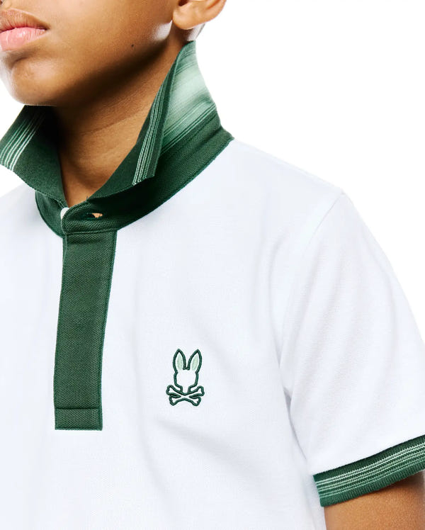 KIDS JAYDON PIQUE POLO view 2
