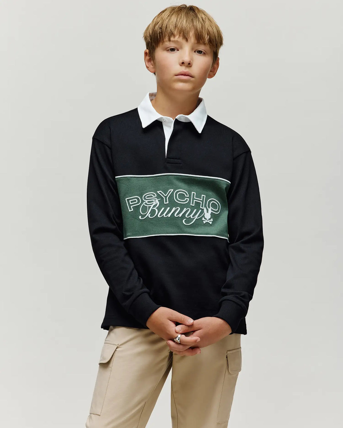 KIDS ENZO RUGBY TEE - KT0200068