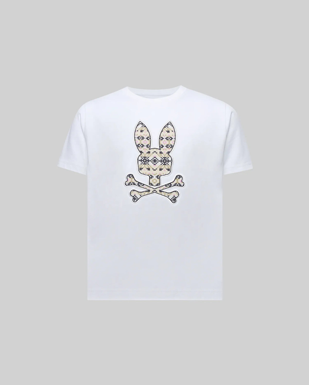 KIDS INDIGO FAIR ISLE GRAPHIC TEE - KT0200105