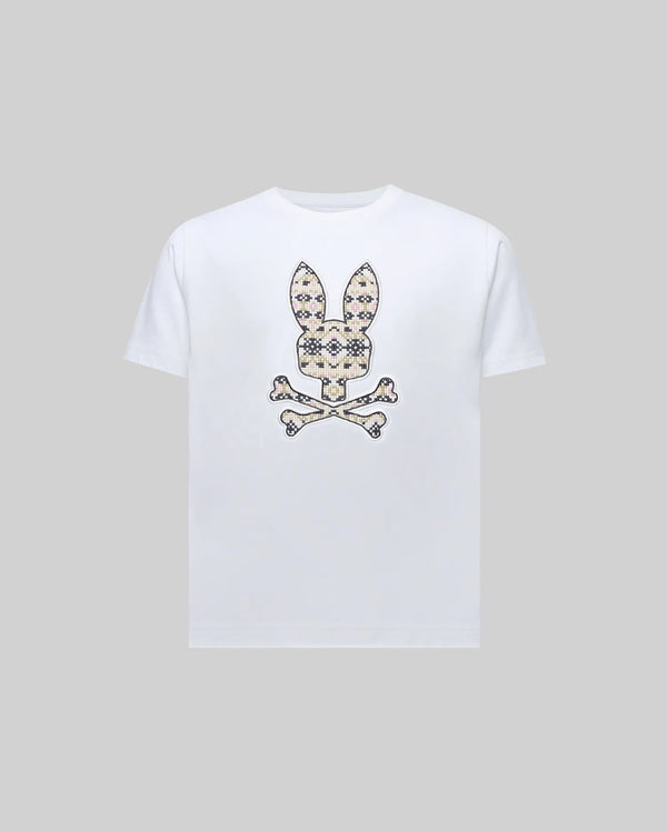 KIDS INDIGO FAIR ISLE GRAPHIC TEE - KT0200105