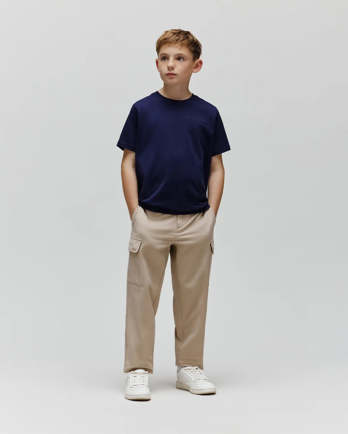 KIDS INDIGO BACK GRAPHIC TEE - KT0200116