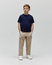 KIDS INDIGO BACK GRAPHIC TEE - KT0200116