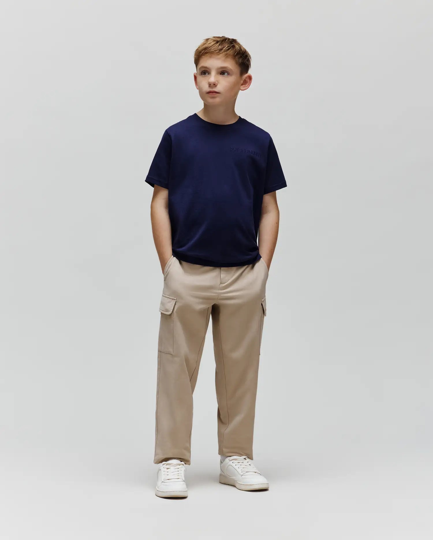 KIDS INDIGO BACK GRAPHIC TEE - KT0200116