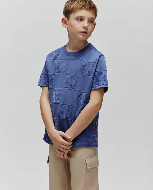 KIDS GIO ALL OVER FLOCKED TEE - KT0200128