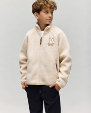 KIDS RILEY SHERPA FULL ZIP MOCK - KT0500032