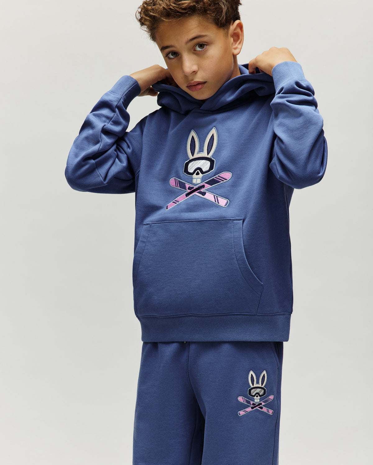 SUDADERA SKI BUNNY INDIGO NIÑOS - KT0500037