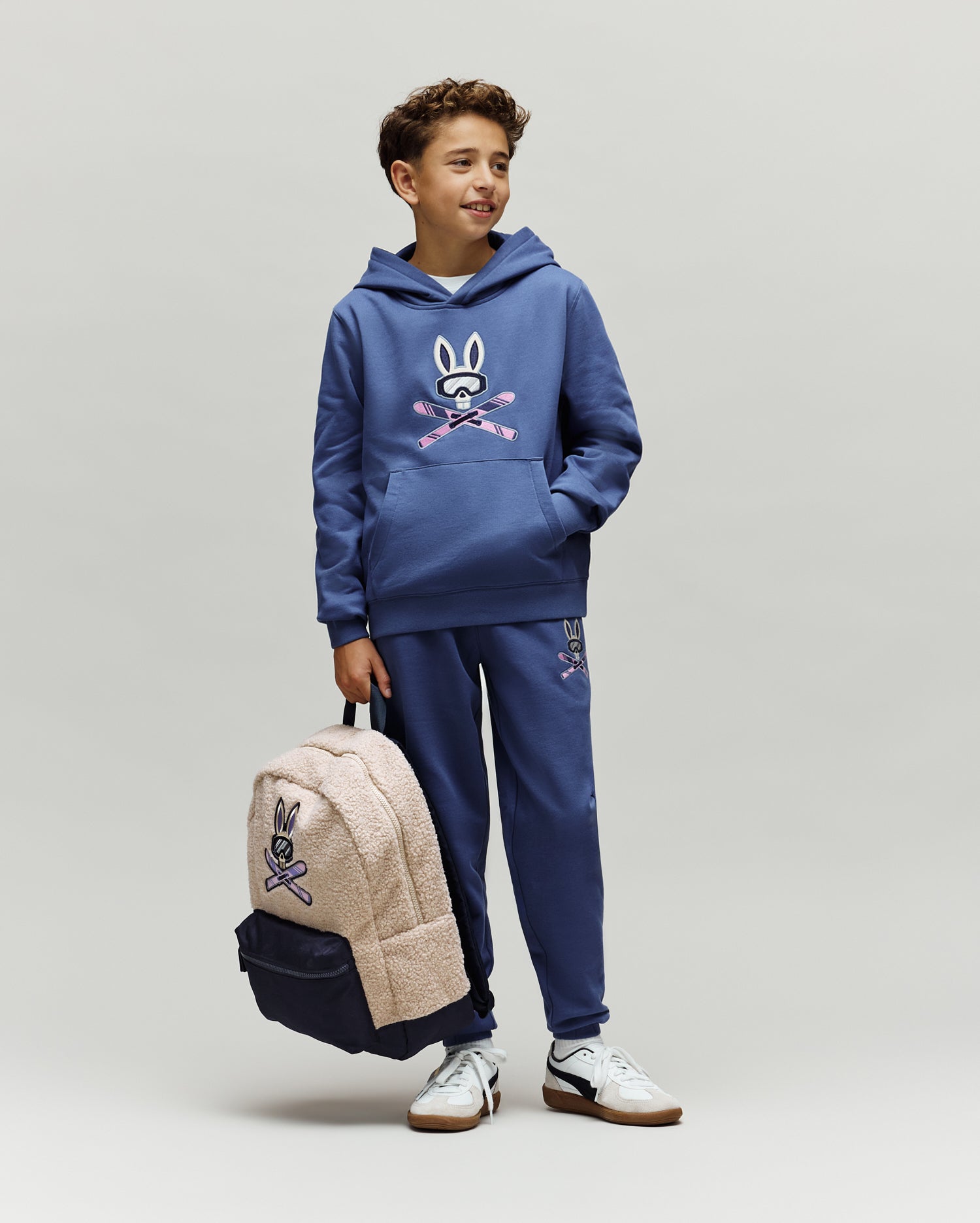 SUDADERA SKI BUNNY INDIGO NIÑOS - KT0500037