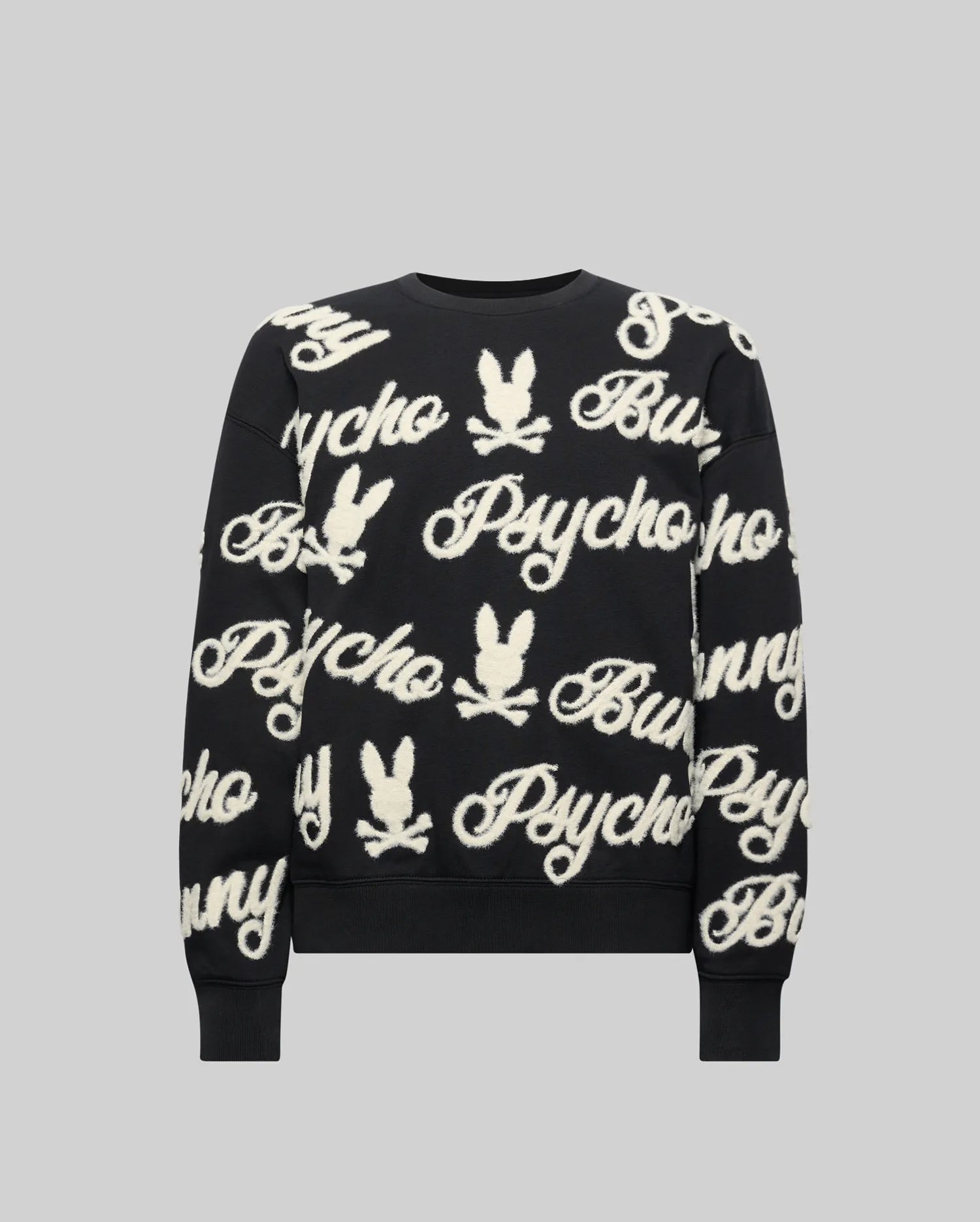 KIDS SKYLAR ALL OVER FUZZY CREW - KT0500055