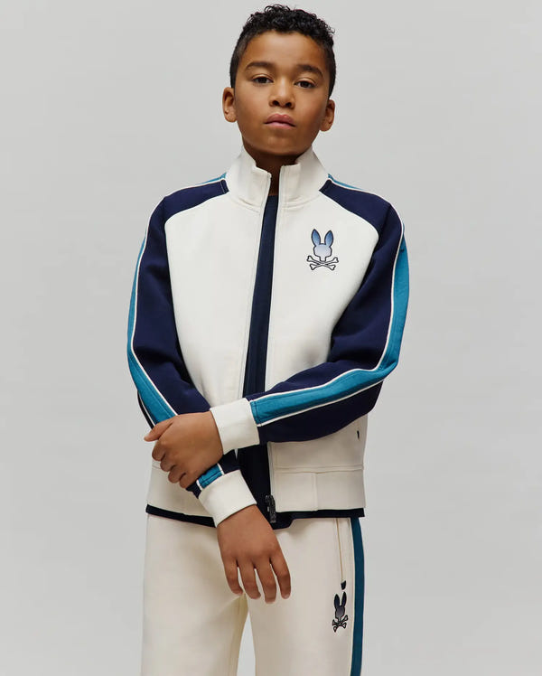 KIDS CASPIAN COLORBLOCKED TRACK BOMBER - KT0500071