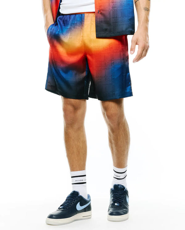 MENS ZANDER GRADIENT JACQUARD SHORT 8 1/2" view 1