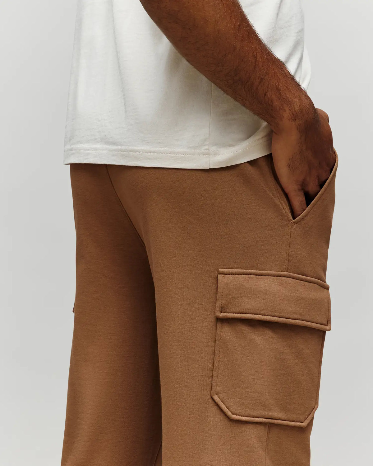 PANTALÓN DE SUDADERA CARGO PARA HOMBRE NASH - MB0800010