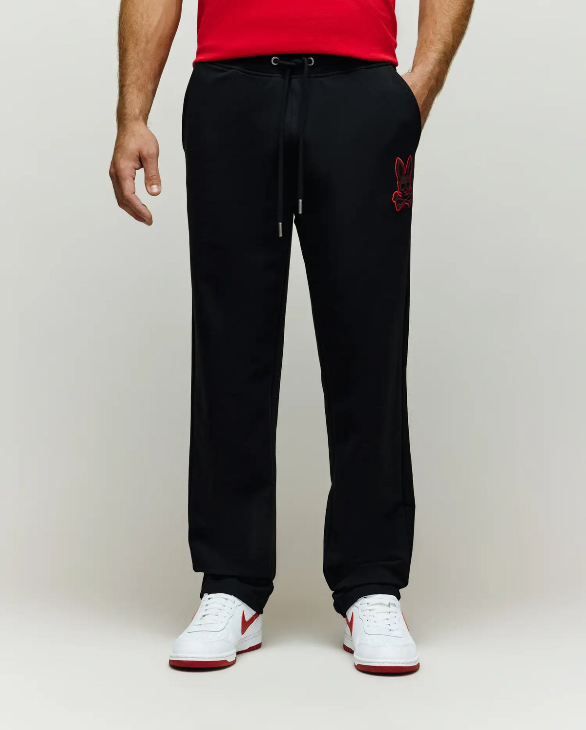 MENS JOVAN RAISED DOTTED PRINT SWEATPANT - MB0800034
