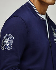 MENS DESMOND PIQUE KNIT BOMBER - MO1100018