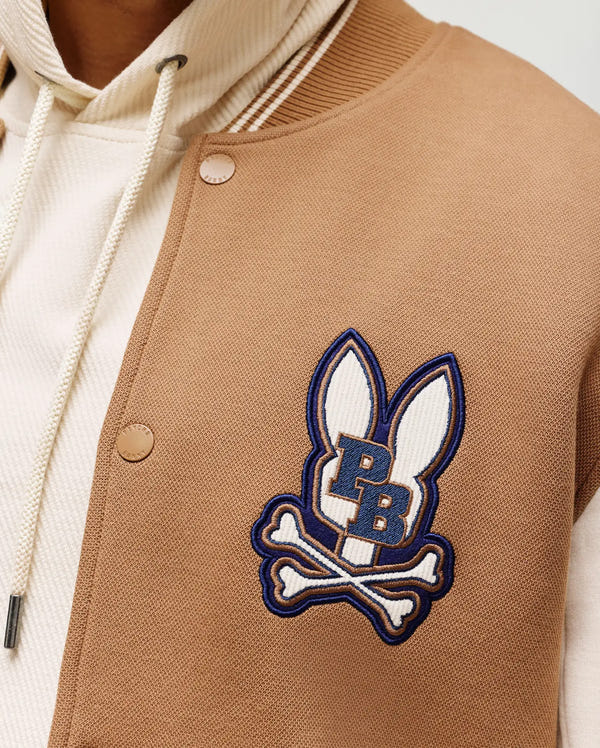 MENS WADE KNIT VARSITY BOMBER - MO110002﻿0