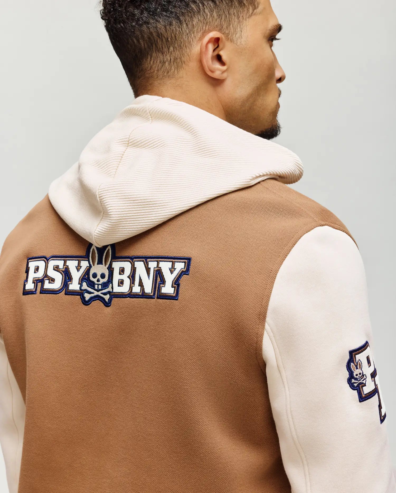 MENS WADE KNIT VARSITY BOMBER - MO110002﻿0