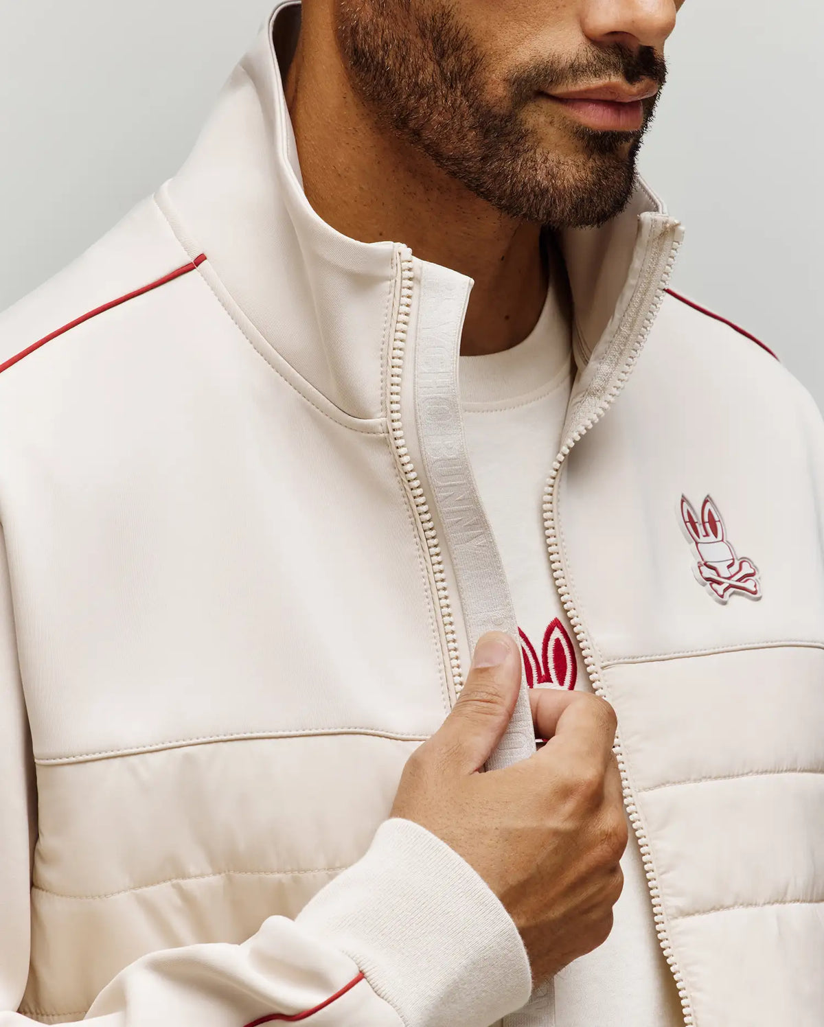 MENS SYLAS MIX MEDIA JACKET - MO1100037