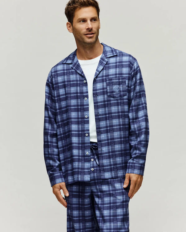 MENS IVO FLANNEL PAJAMA SET - MO1400016