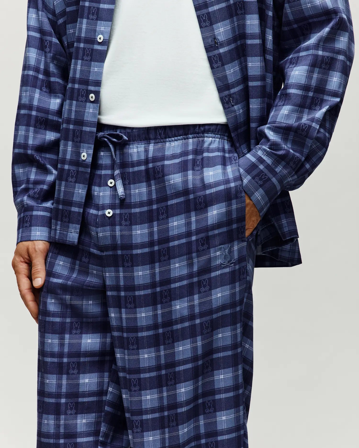 MENS IVO FLANNEL PAJAMA SET - MO1400016