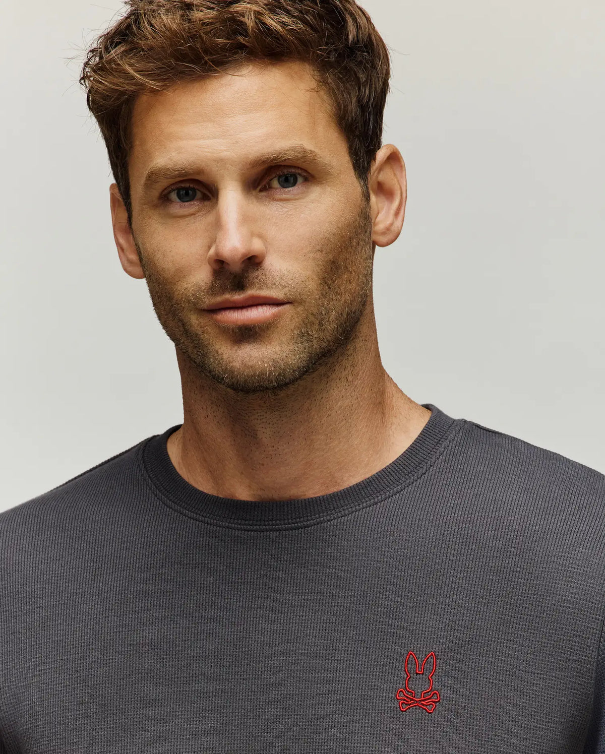 MENS NOE WAFFLE LOUNGE LONG SLEEVE TEE - MO1400026