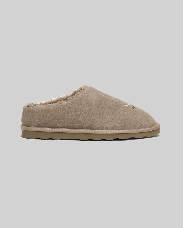 MENS SUEDE SHERPA BUNNY SLIPPER - MO1600002